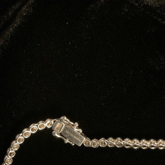 Effy sterling silver and real diamond necklace - Picture 8 of 8